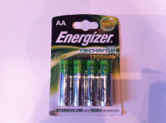 Set bateri de 4 bucat ,, Marca ENERGIZER AA de 1300mAh &amp;#039;&amp;#039; foto