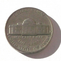 USA / SUA 5 CENTS CENTI 1957 D ** foto