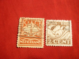 Serie- 100 Ani Vapoare de Salvare 1924 Olanda ,2 val.stamp.