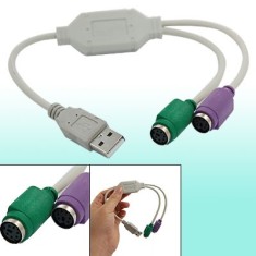 Cablu adaptor USB la PS2 PS 2 pentru mouse si tastatura USB PS2 foto