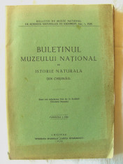 &amp;quot;BULETINUL MUZEULUI NATIONAL DE ISTORIE NATURALA DIN CHISINAU&amp;quot;, Fasc.1, 1926 foto