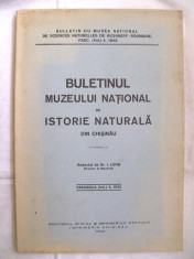 &amp;quot;BULETINUL MUZEULUI NATIONAL DE ISTORIE NATURALA DIN CHISINAU&amp;quot;, Fasc. 4, 1932 foto