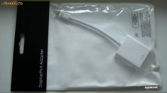 Cablu Mini DisplayPort to DVI Adapter Apple MacBook foto