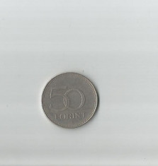 Moneda 50 forint 1995 Ungaria foto