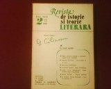 Revista de istorie si teorie literara XXXI,nr.2, aprilie-iunie 1983,Stendhal