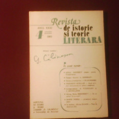 Revista de istorie si teorie literara XXXI octombrie-decembrie 1983, Starobinski