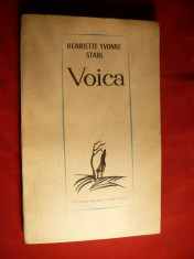 H.Yvonne Stahl - Voica - Prima Ed. 1966 cu autograf foto