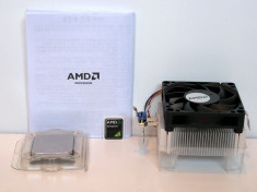 Vand Procesor AMD Sempron 140 2.70GHz Am3/am2+ ( DDR2 sau DDR3 ) 45W skt AM3 Cooler Box Va rog cititi conditiile! foto