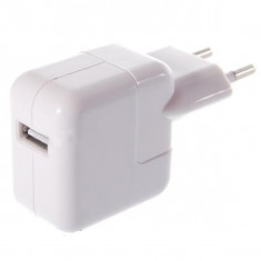 CHARGER IPAD 3 NOU INCARCATOR ADAPTOR IN CUTIE CULOARE ALBA Input 100-240v 50-60Hz Output: 5.1v @ 2100 mA + LIVRARE GRATUITA foto