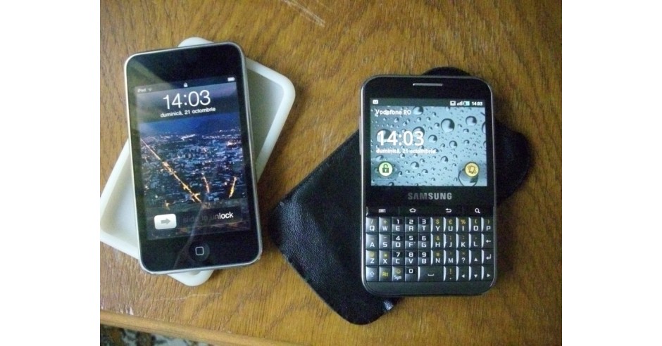 Samsung GALAXY PRO B7510 + iPod TOUCH 3rd 8GB arhiva