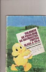Culegere de probleme de matematica pentru clasa a VII-a (PUISOR) foto
