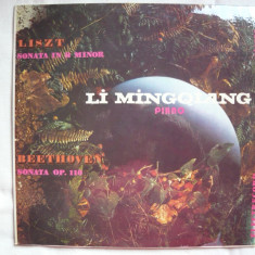 Liszt - Sonata in B minor / Beethoven - Sonata op. 110 - ( pian: Li Mingqiang) - VINIL