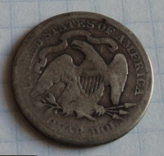 Quarter dollar 1877 USA, argint foto