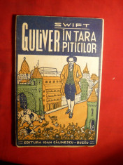 J.Swift -Guliver in Tara Piticilor -povestit lb. romana de P.Nicolae Ed. 1937 foto