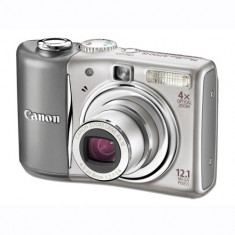Vand camera foto Canon A 1100 IS PowerShot blue, 12,1Mp, stabilizator optic, procesor imagine:DIGIC 4.bonus husa+card memorie SD SanDisk 2 GB foto