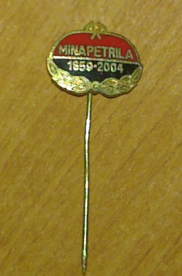 insigna mina petrila foto