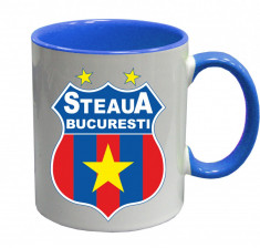 Cana personalizata Steaua Bucuresti foto