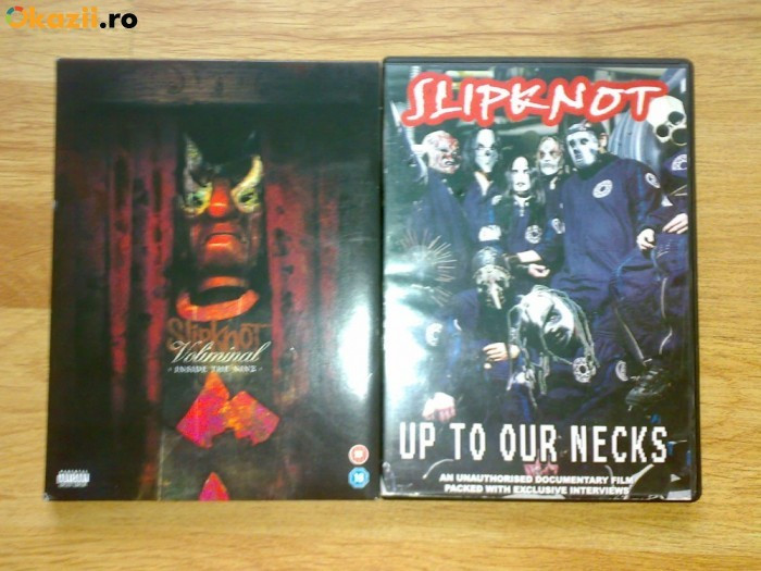 Slipknot - Voliminal: Inside The Nine ( 2 x DVD ) + UP TO OUR NECKS ( DVD)