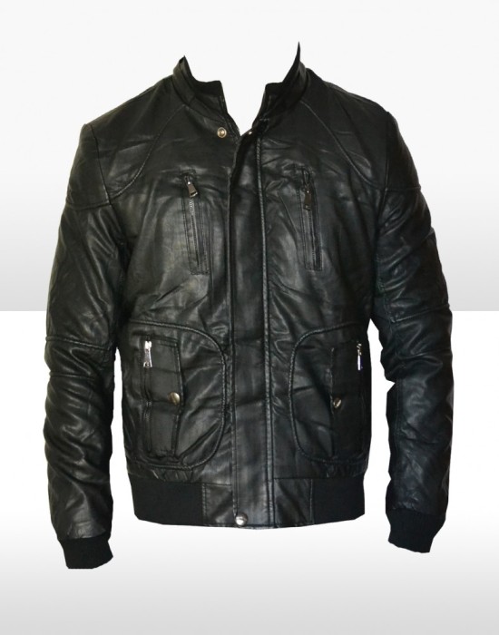 Geaca Piele Ecologica Neagra - Calitate +++ Geci - Model Nou Clubbing - Pret 130 lei foto mare Geaca Piele Ecologica Neagra - Calitate +++ Geci - Model Nou Clubbing - Pret 130 lei foto mare