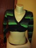 Bolero cu maneca lunga, Multicolor, S/M