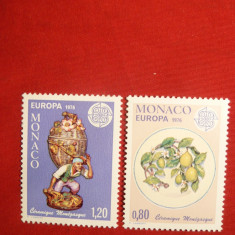 Serie Europa CEPT 1976 Monaco , 2val.