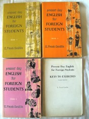 &amp;quot;PRESENT DAY ENGLISH FOR FOREIGN STUDENTS&amp;quot;, Student&amp;#039;s Book 1+2+3, E. Frank Candlin, 1969. Absolut noi foto