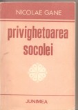 (C1974) PRIVIGHETOAREA SOCOLEI DE NICOLAE GANE, EDITURA JUNIMEA, IASI, 1990