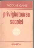 (C1974) PRIVIGHETOAREA SOCOLEI DE NICOLAE GANE, EDITURA JUNIMEA, IASI, 1990, C. Gane