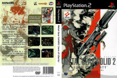 Joc original Metal Gear Solid 2 Sons Of Liberty pentru consola Sony Playstation 2 PS2 foto