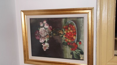 ulei pe carton foto