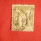 Timbru 1Franc oliv 1884 tip I ,Franta , stamp.