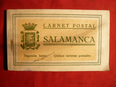 Carnet 15 Ilustrate Salamanca - Spania -anii &amp;#039;20 foto