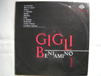 Beniamino Gigli - Arii din opere - VINIL foto