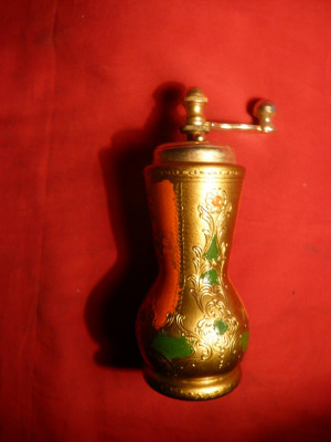 Minirasnita Malteza -frumos ornamentata -metal si email foto