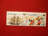 Serie 150 Ani Australia Sud -Nava 1986 Australia , 2 val.