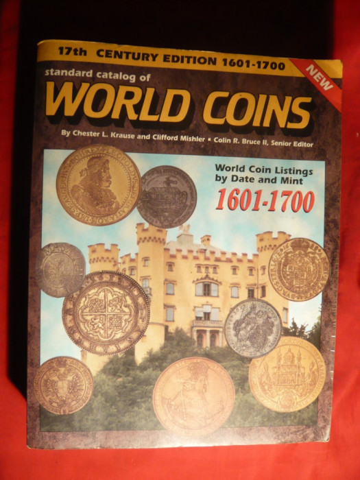 Catalog World Coins 1601- 1700 - Prima Editie - piesa colectie