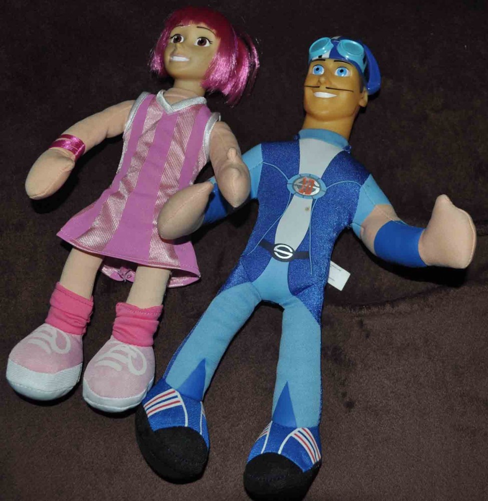 Papusi Sportacus si Stefania - Lazy Town | arhiva Okazii.ro