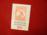 Serie- Expozitia Filatelica Ausipex 1984 Australia ,1 val.