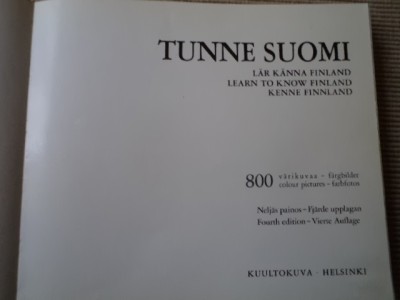 finlanda tunne suomi learn to know finland ghid turism ilustrat 800 foto imagini foto