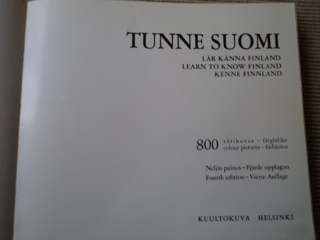 finlanda tunne suomi learn to know finland ghid turism ilustrat 800 foto imagini