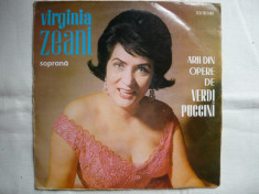 Virginia Zeani - Arii din opere de Verdi si Puccini - VINIL foto