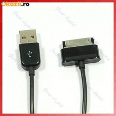 Cablu de date si incarcare incarcator USB Samsung Galaxy Tab P1000 P1010 Tab 2 Tab2 P3100 i705 P5100 / P6200 P6800 P3110 P5110 P7320T P7300 P7500 foto