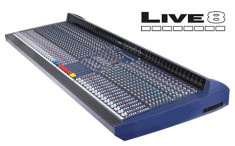 Mixer consola analog Soundcraft Live 8 40 canale + 2 stereo cu meterbridge foto