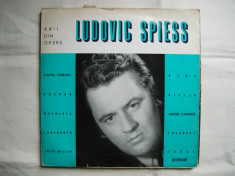 Ludovic Spiess - Arii din opere - VINIL foto