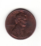 S.U.A. ( U.S.A ) 1 cent 1989, America de Nord