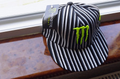 Sapca full cap Monster Energy zebra b sk8 hip hop -50% foto