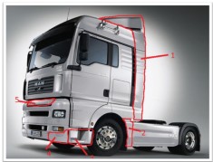 Paravanturi MAN TGX/TGA XLX foto