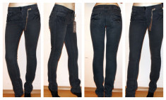 Blugi dama skinny jeans noi foto