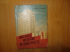 MATERIALE MODERNE IN CONSTRUCTII ANUL 1963 foto