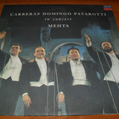 Carreras , Domingo Pavarotti -Mehta, LP, Vinil